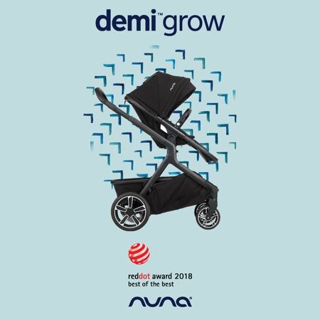 Slika za Nuna® Dječja kolica Demi™ Grow 4u1 KOMPLET Timber/Caviar