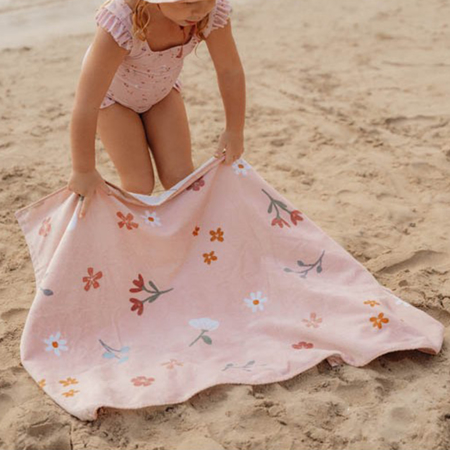 Slika za Little Dutch® Ručnik za plažu Little Pink Flowers