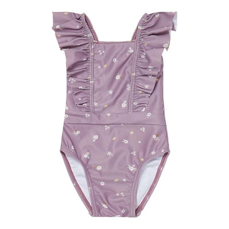 Slika za Little Dutch® Dječji jednodijelni kupaći kostim Mauve Blossom