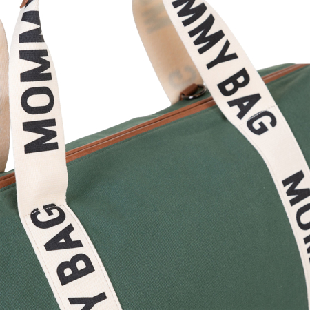 Slika za Childhome® Torba za previjanje Mommy Bag Signature Canvas Green  