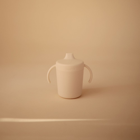 Slika za Mushie® Čašica za ućenje pijenja Sippy Cup Ivory