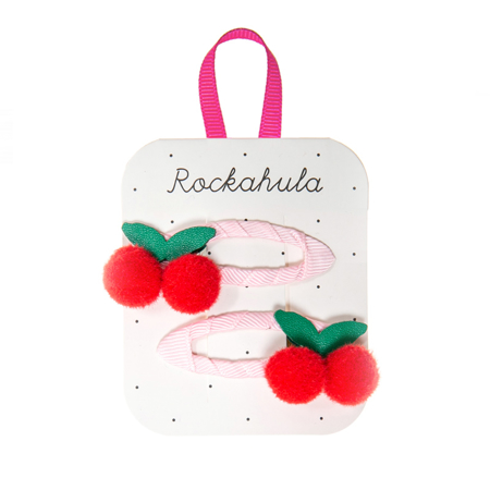 Rockahula® Kopća za kosu- Sweet Cherry Pom Pom
