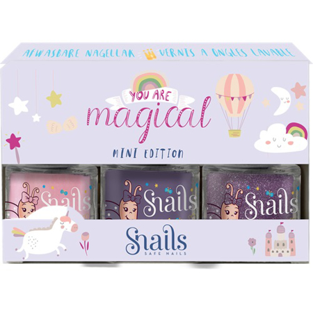 Snails® Set lakova za nokte na bazi vode Magical Mini 7ml - Hope, Loving, PromGirl