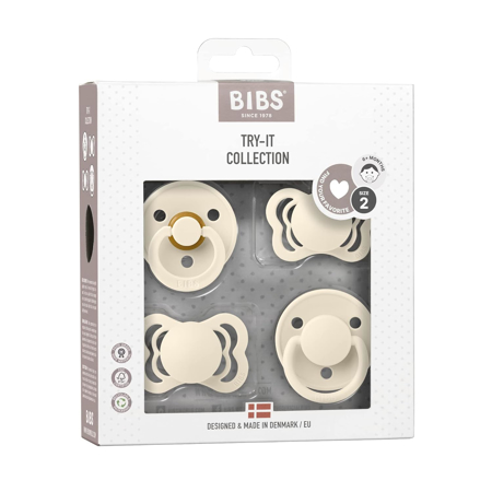 Bibs® Set duda Ivory Try-It Collection 6+
