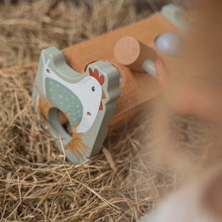 Slika za Little Dutch® Drvene igračke s čekićem Little Farm