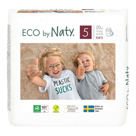 Slika za Eco by Naty® Pelena gačice 5 (12-18 kg) 20 komada