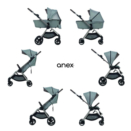 Slika za Anex® Otroški voziček 6v1 IQ (0-22kg) Pure