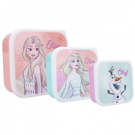 Slika za Disney's Fashion® Set kutijica za grickalice (3in1) Frozen II Let's Eat
