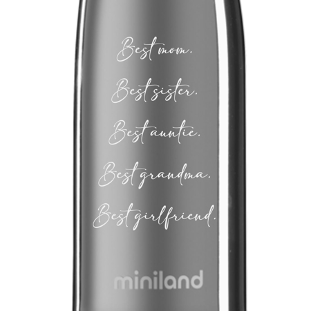 Slika za Miniland® Termo bočica Deluxe Silver 500ml 