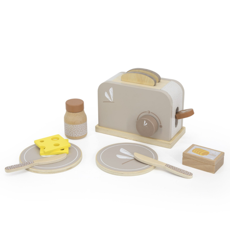 Label Label® Drveni toaster kruha Toaster Nougat