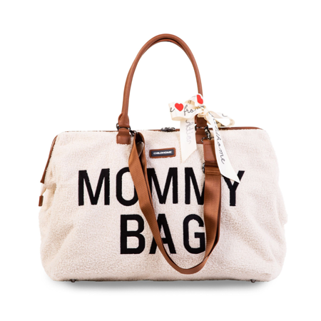 Childhome® Torba za previjanje Mommy Bag Teddy Off White