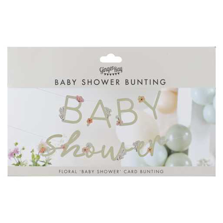 Ginger Ray® Viseći natpis Baby Shower Floral 
