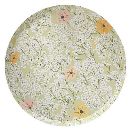 Slika za Ginger Ray® Papirni tanjuri Floral Baby Shower 8 kom