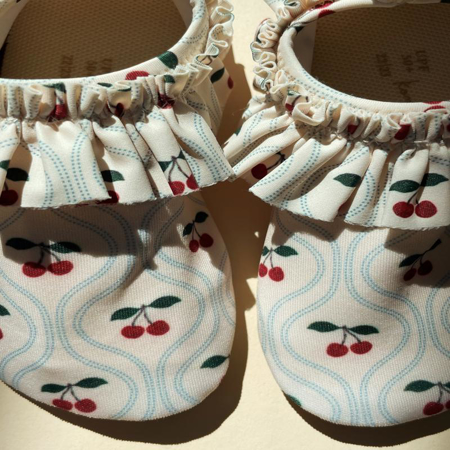 Slika za Konges Sløjd® Dječje papuče za vodu Manuca Cherry Motif