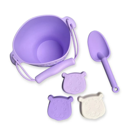 Swim Essentials® Set za plažu Lilac Panther Print